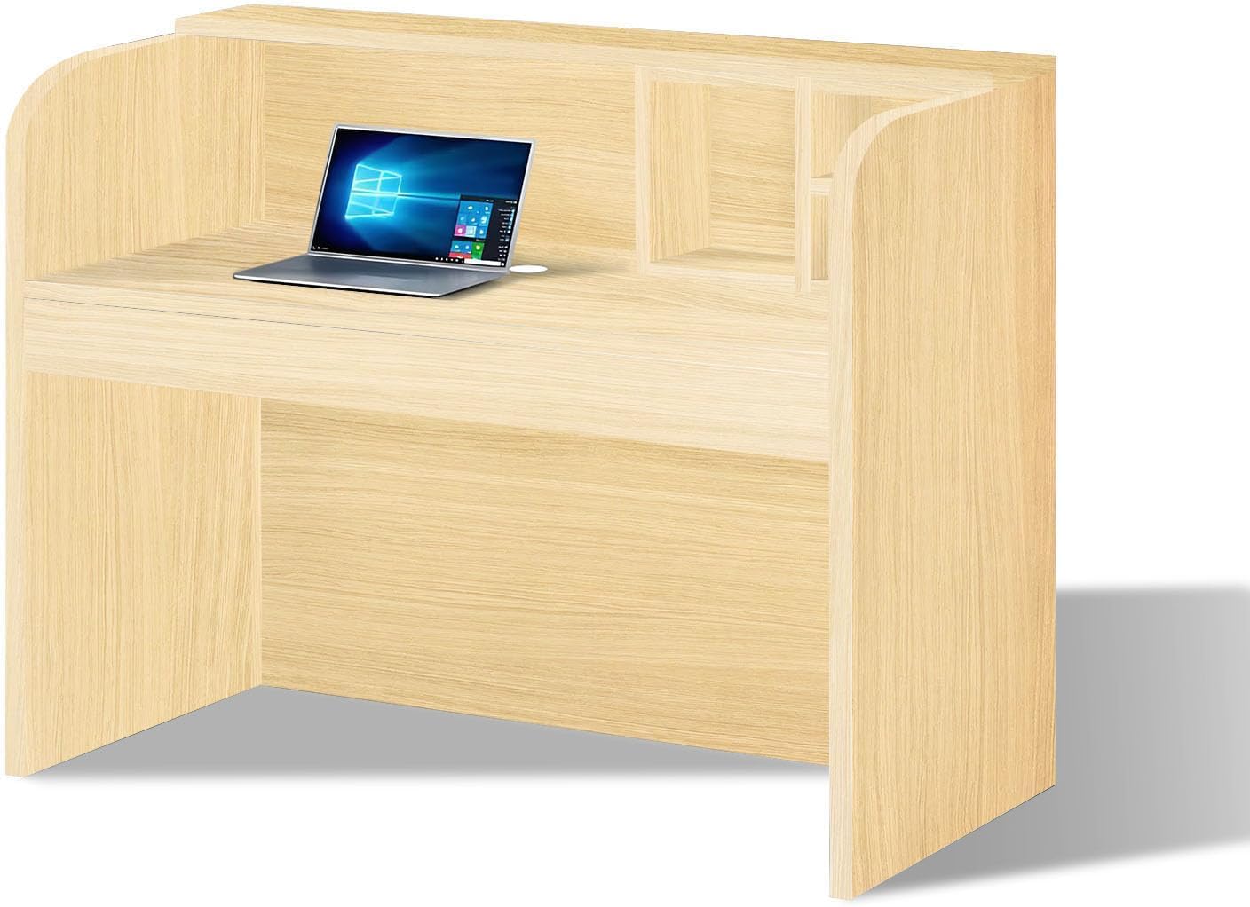 ORNBDDM 受付カウンター レジカウンター 木製 カウンターテーブル 収納